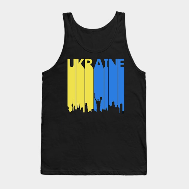 Love Ukraine Support Tank Top by GWENT